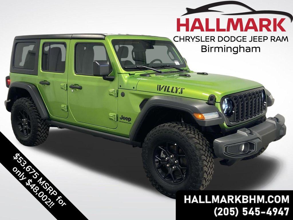 new 2025 Jeep Wrangler car, priced at $48,002