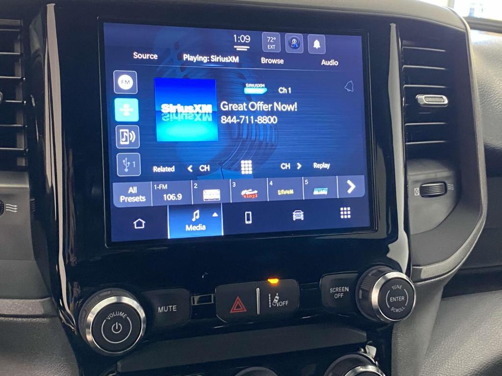 new 2025 Ram 1500 car, priced at $48,796