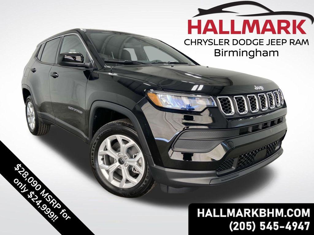 new 2025 Jeep Compass car, priced at $24,999