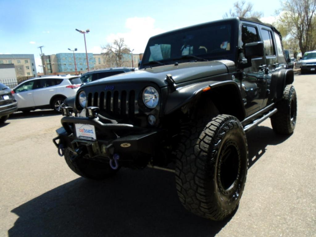 used 2017 Jeep Wrangler Unlimited car, priced at $22,991
