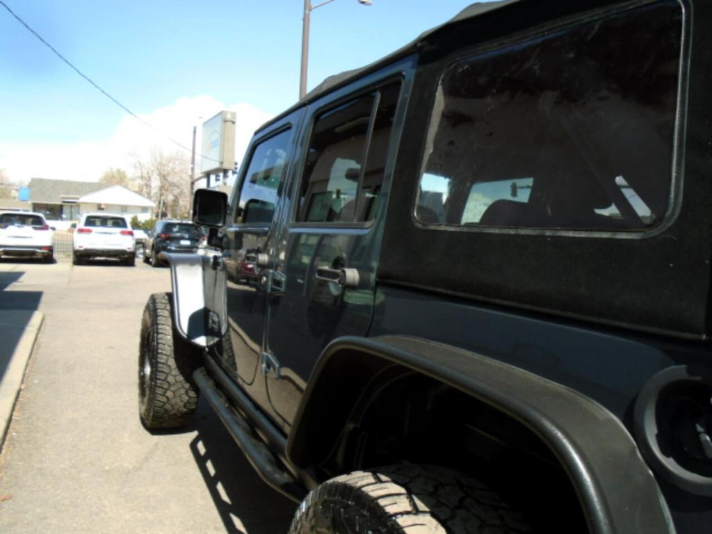 used 2017 Jeep Wrangler Unlimited car, priced at $22,991