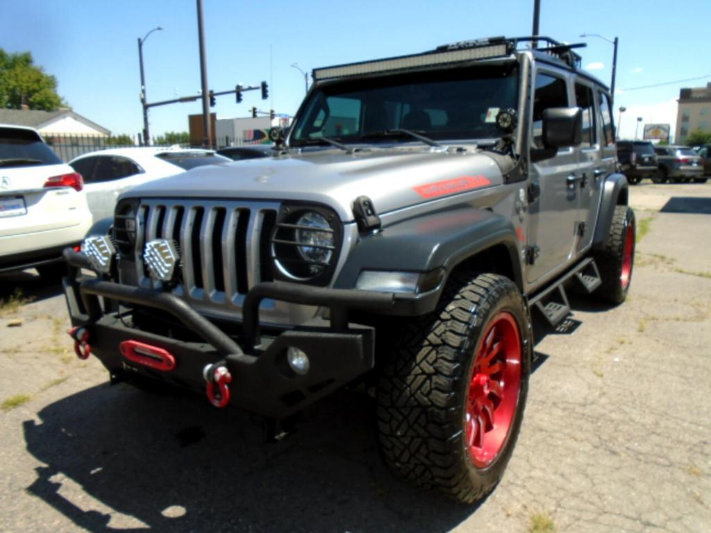 used 2018 Jeep Wrangler Unlimited car, priced at $19,900