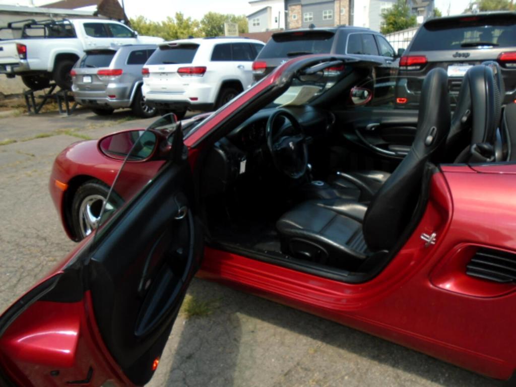 used 2002 Porsche Boxster car, priced at $10,898