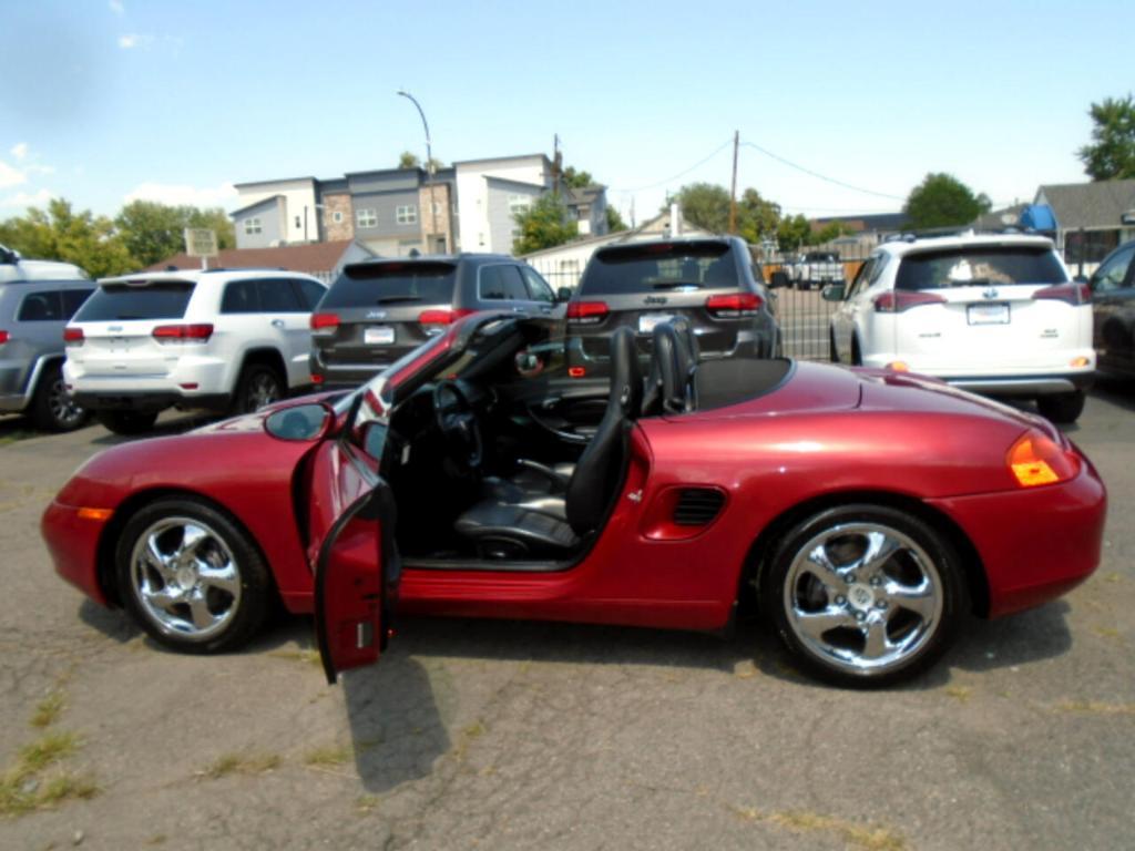used 2002 Porsche Boxster car, priced at $10,898