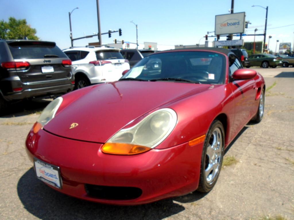 used 2002 Porsche Boxster car, priced at $10,898