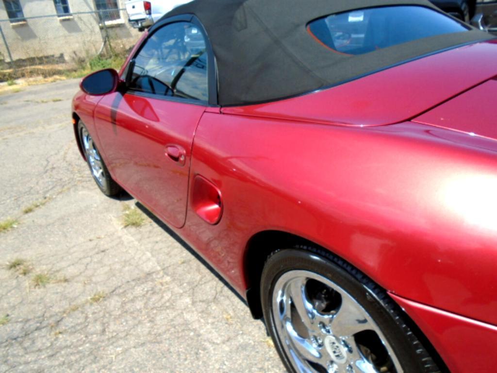 used 2002 Porsche Boxster car, priced at $10,898