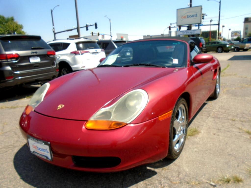 used 2002 Porsche Boxster car, priced at $10,898