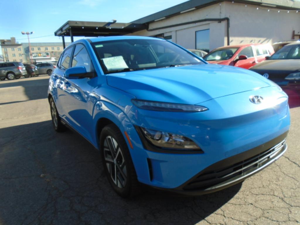 used 2023 Hyundai Kona EV car, priced at $16,997