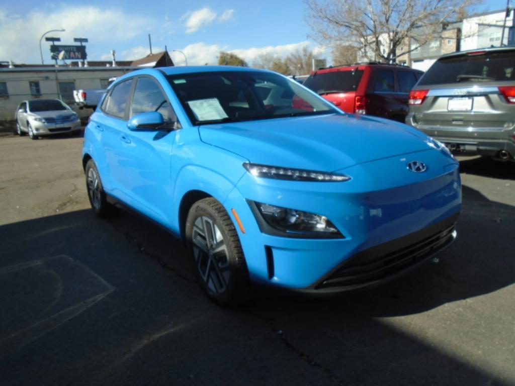 used 2023 Hyundai Kona EV car, priced at $16,997