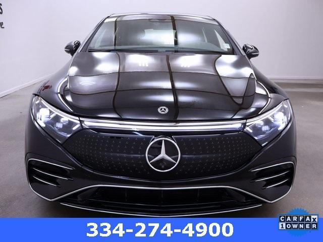 used 2022 Mercedes-Benz EQS 580 car, priced at $79,677