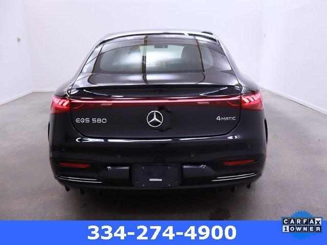 used 2022 Mercedes-Benz EQS 580 car, priced at $79,677