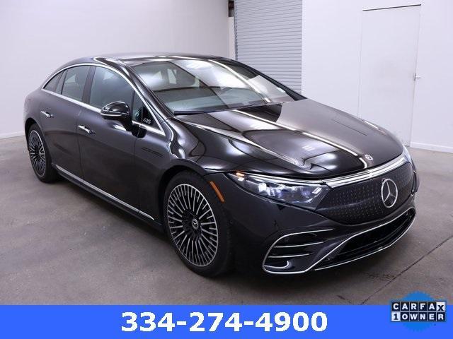 used 2022 Mercedes-Benz EQS 580 car, priced at $79,677