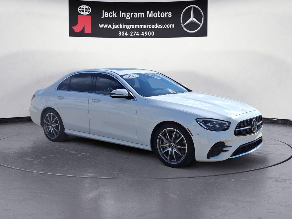 used 2022 Mercedes-Benz E-Class car, priced at $39,997
