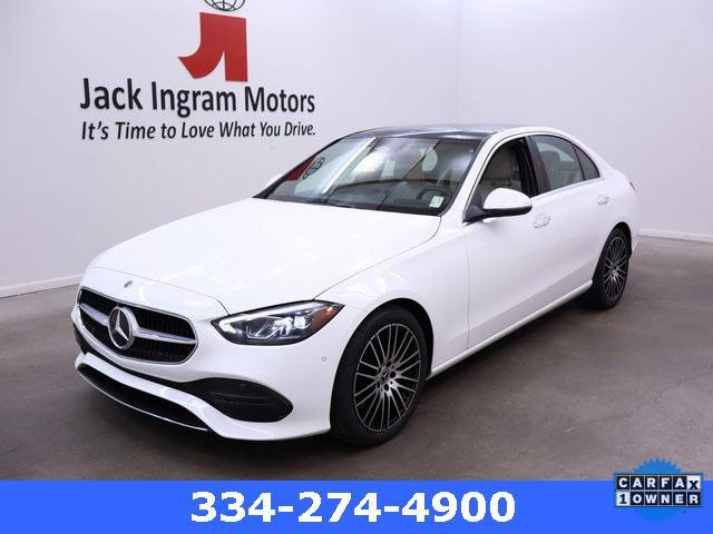 used 2023 Mercedes-Benz C-Class car, priced at $34,777