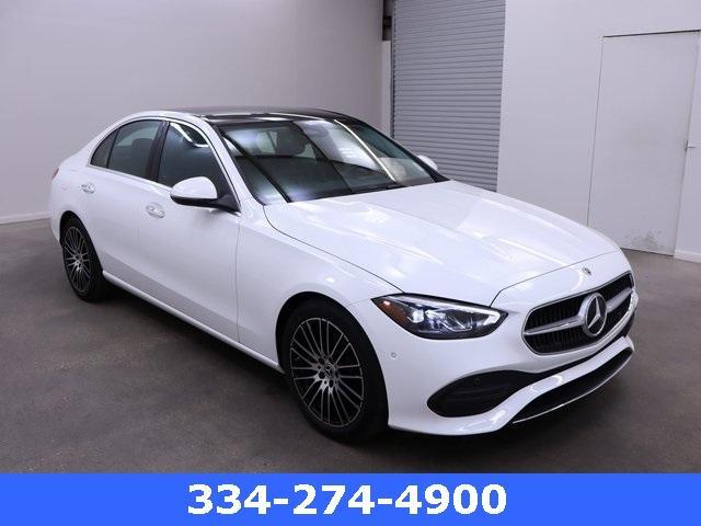 used 2023 Mercedes-Benz C-Class car, priced at $49,997