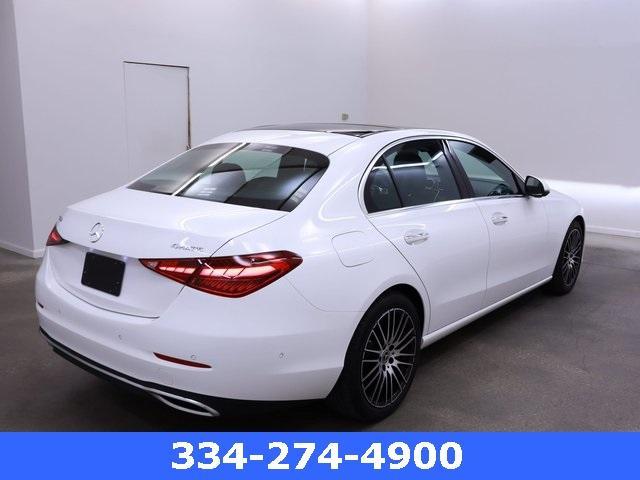 used 2023 Mercedes-Benz C-Class car, priced at $45,677