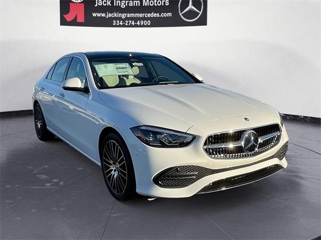 new 2025 Mercedes-Benz C-Class car, priced at $51,085