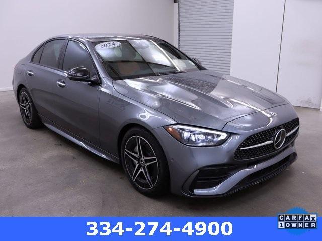 used 2024 Mercedes-Benz C-Class car, priced at $49,577