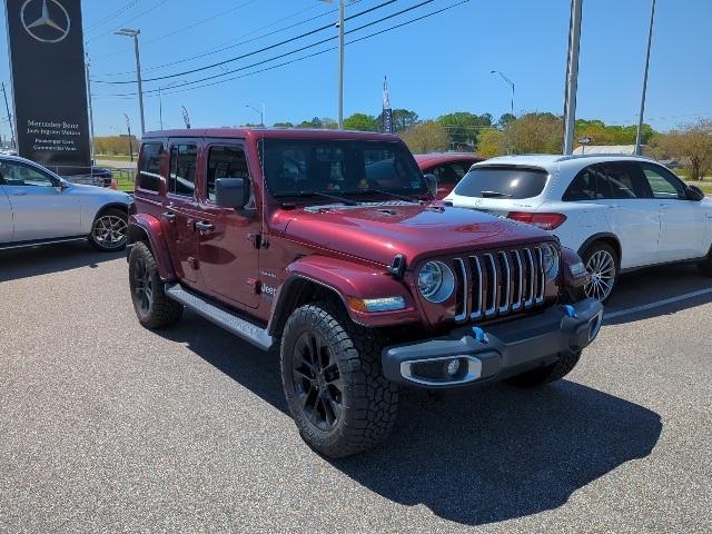 used 2021 Jeep Wrangler Unlimited 4xe car, priced at $39,497