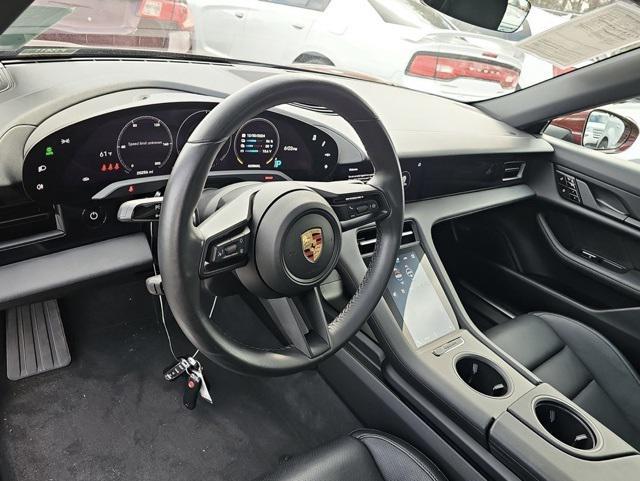 used 2021 Porsche Taycan car, priced at $65,000