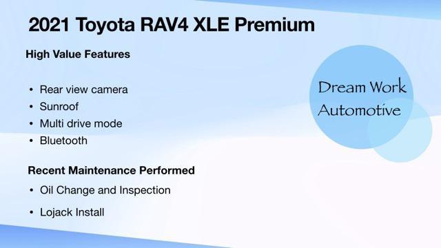 used 2021 Toyota RAV4 car, priced at $22,995