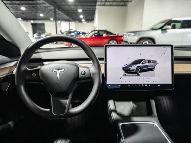 used 2022 Tesla Model 3 car, priced at $27,995