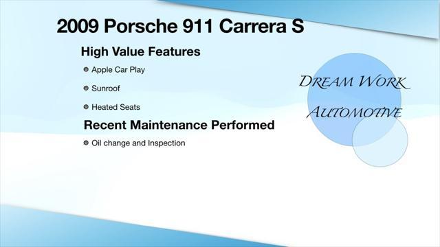 used 2009 Porsche 911 car, priced at $44,495