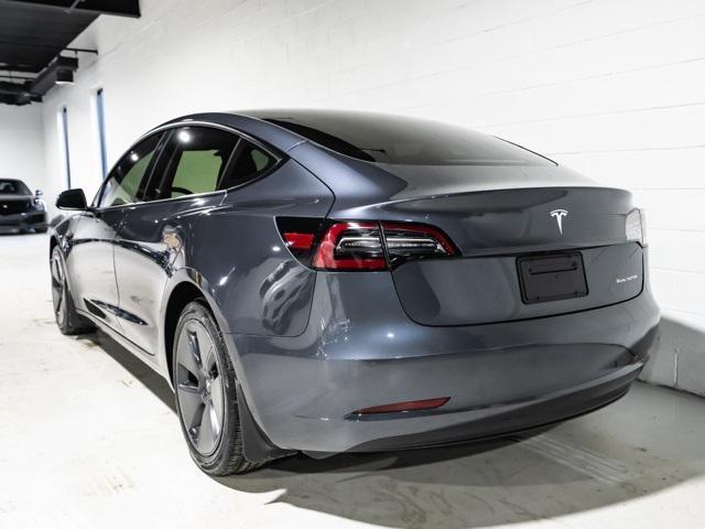 used 2022 Tesla Model 3 car, priced at $27,495