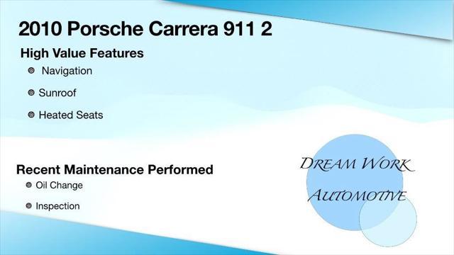used 2010 Porsche 911 car, priced at $56,995
