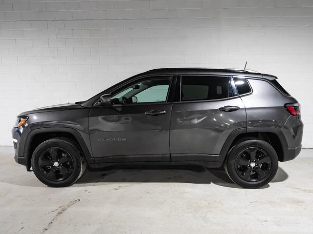 used 2021 Jeep Compass car, priced at $16,495