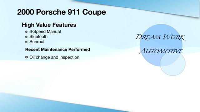 used 2000 Porsche 911 car, priced at $26,995