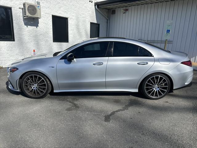 used 2021 Mercedes-Benz AMG CLA 35 car, priced at $33,995