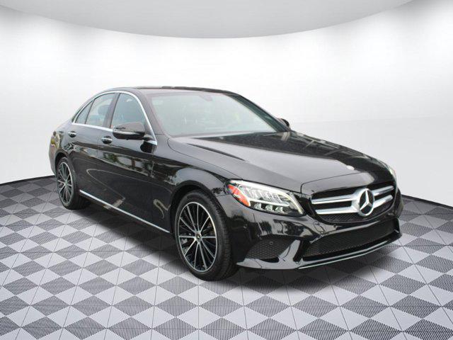 used 2021 Mercedes-Benz C-Class car, priced at $28,999
