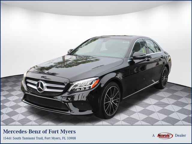 used 2021 Mercedes-Benz C-Class car, priced at $28,999