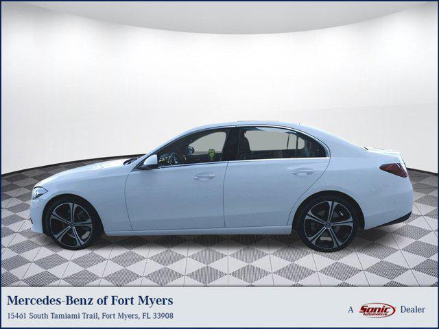 used 2025 Mercedes-Benz C-Class car, priced at $56,995