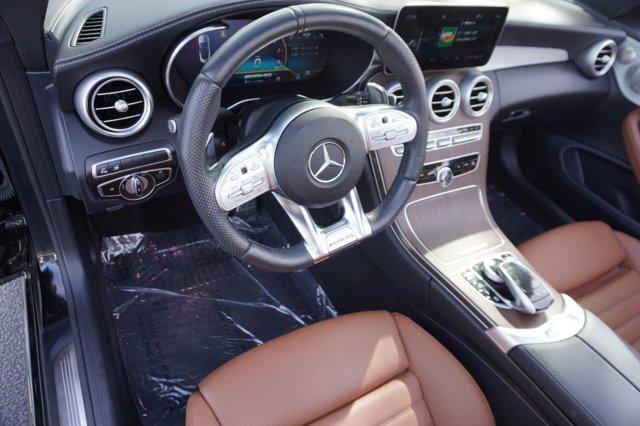 used 2023 Mercedes-Benz AMG C 43 car, priced at $56,999