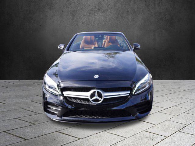 used 2023 Mercedes-Benz AMG C 43 car, priced at $56,999