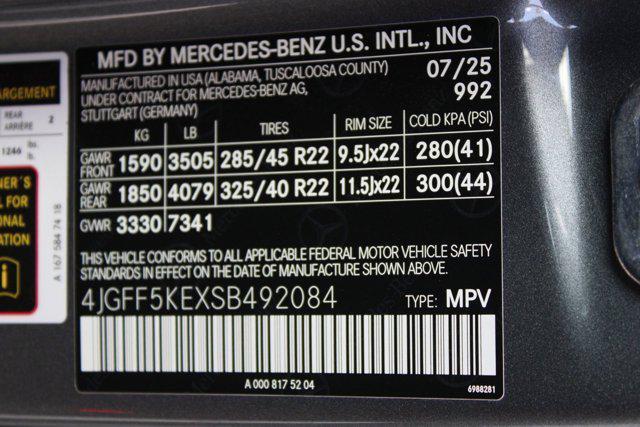 new 2025 Mercedes-Benz GLS 450 car, priced at $101,980