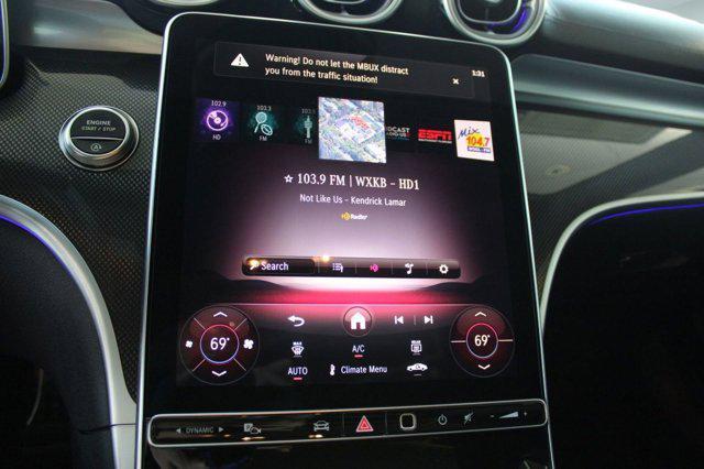 used 2025 Mercedes-Benz C-Class car, priced at $58,555