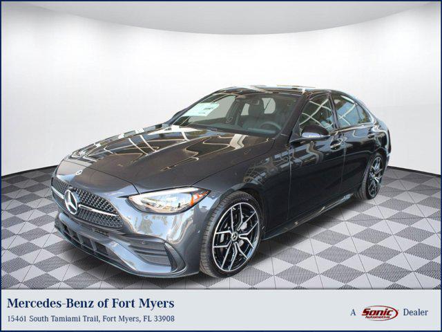 used 2025 Mercedes-Benz C-Class car, priced at $58,555