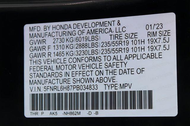 used 2023 Honda Odyssey car, priced at $35,296