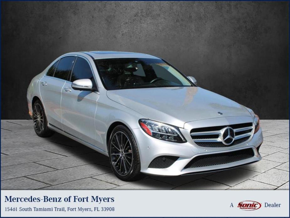 used 2020 Mercedes-Benz C-Class car, priced at $24,999