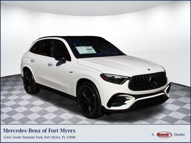 new 2025 Mercedes-Benz AMG GLC 43 car, priced at $80,065