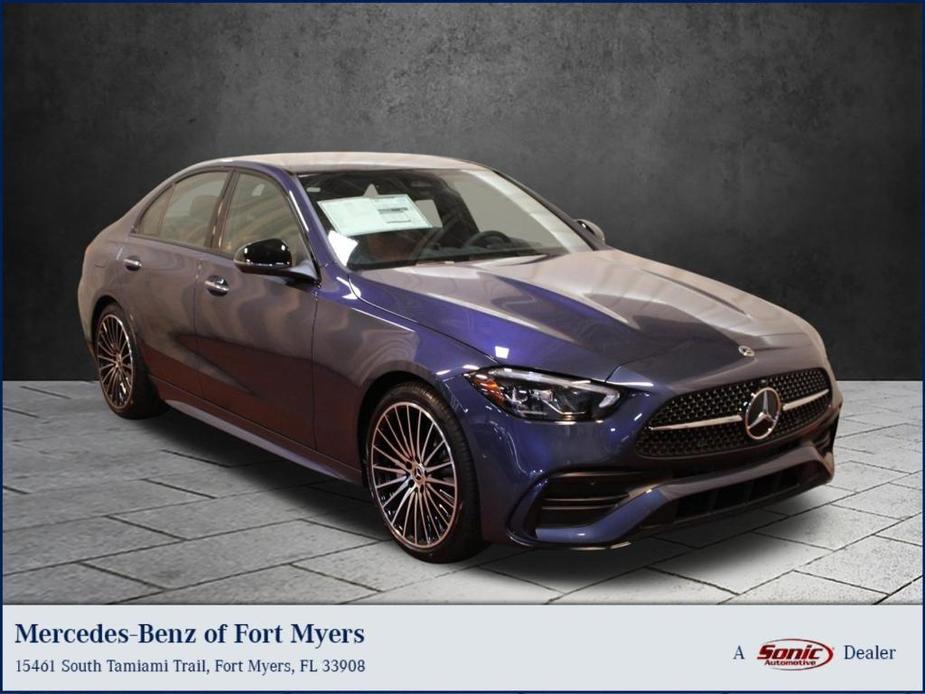 used 2024 Mercedes-Benz C-Class car, priced at $57,615