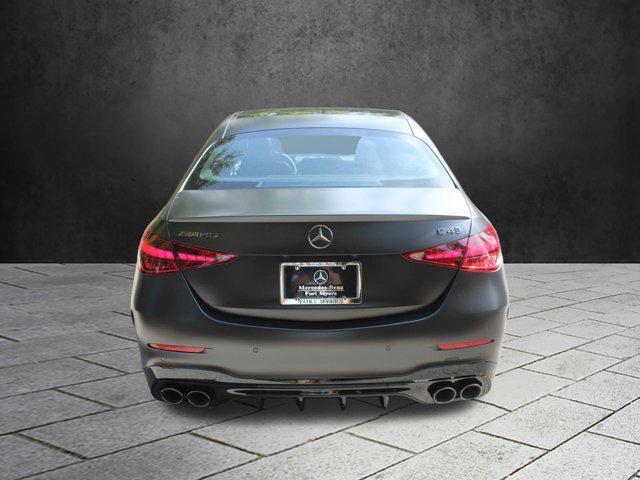 new 2025 Mercedes-Benz AMG C 43 car, priced at $80,250