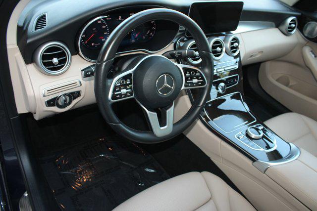 used 2021 Mercedes-Benz C-Class car, priced at $26,999