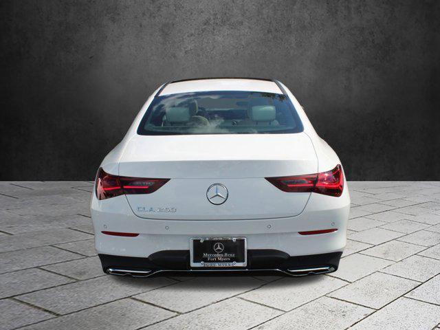 new 2025 Mercedes-Benz CLA 250 car, priced at $47,620