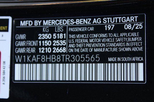 new 2026 Mercedes-Benz AMG C 43 car, priced at $72,185