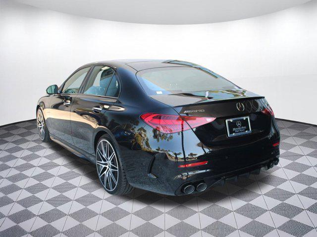 new 2026 Mercedes-Benz AMG C 43 car, priced at $72,185