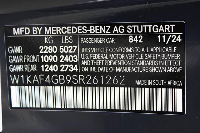 used 2025 Mercedes-Benz C-Class car, priced at $55,505